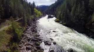 Idaho's Selway Falls - Drone Footage