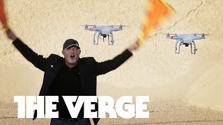 Racing in a Las Vegas Drone Rodeo - CES 2015